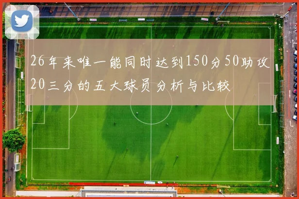 26年来唯一能同时达到150分50助攻20三分的五大球员分析与比较